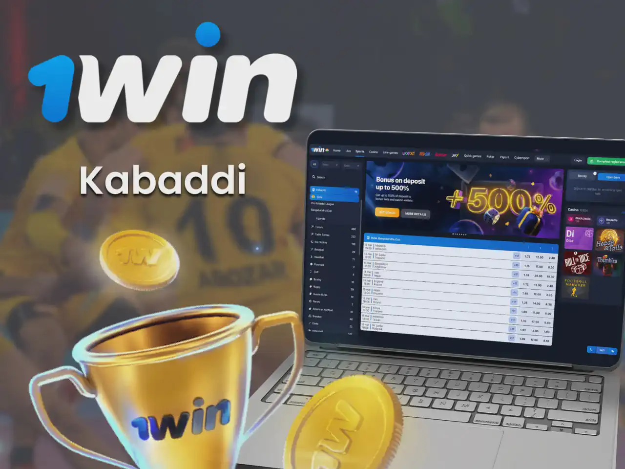 1win betting